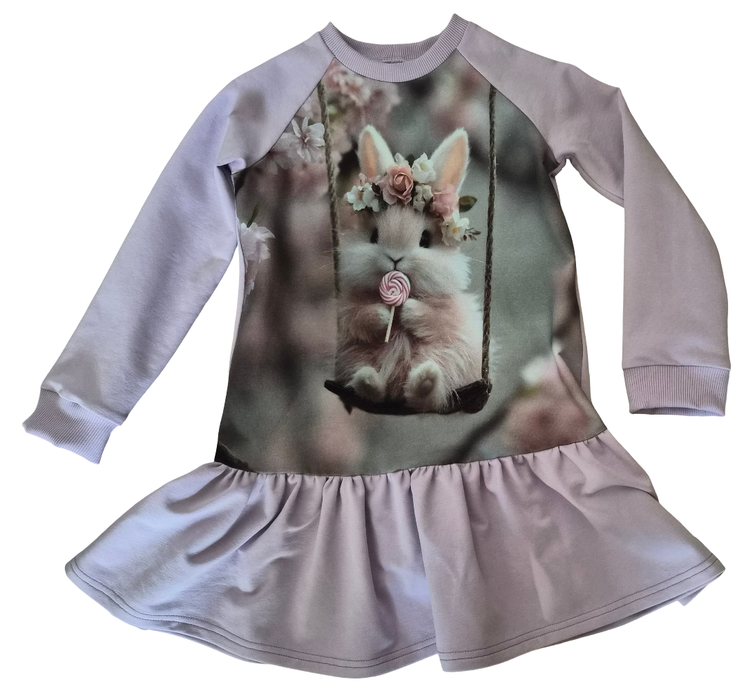 Suknelė su kiškute