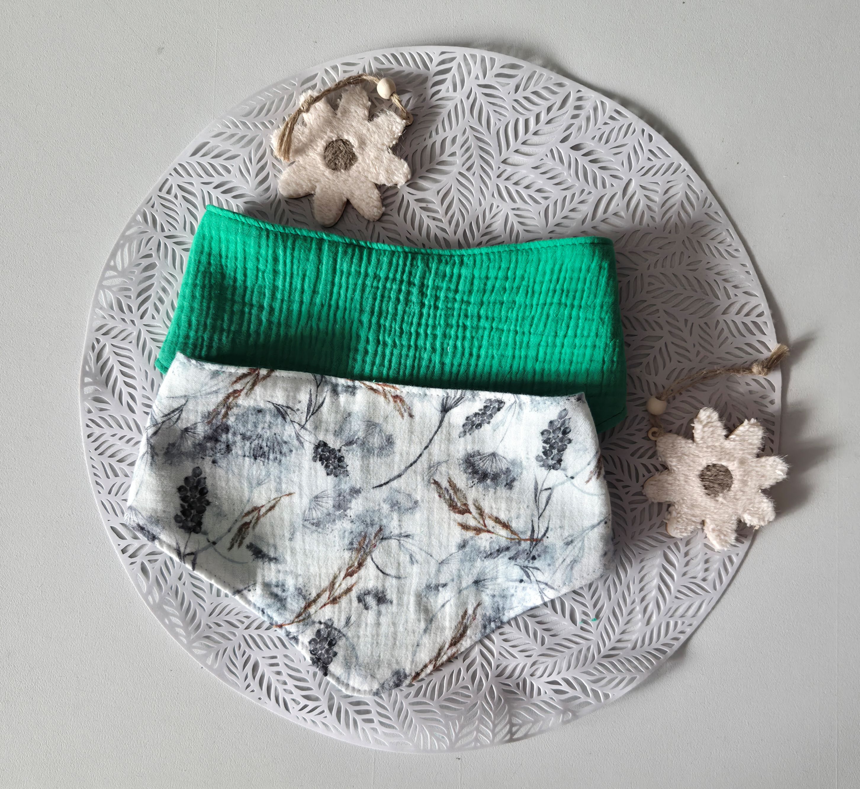 Muslino kaklaskarės/seilinukai